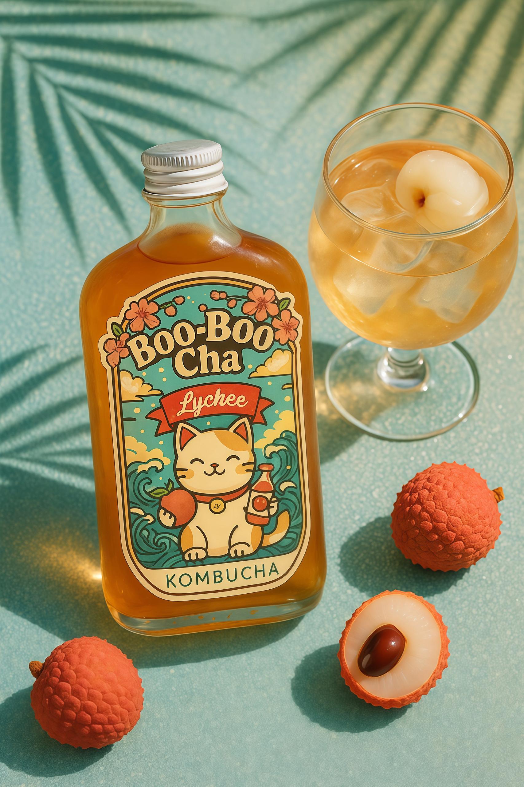 🌸 Sip the Magic, Taste the Tropics! 🌸 ✨ Our handcrafted BoO-BoO Cha Kombucha now comes in 5 vibrant flavors—each brewed with premium tea and a touch of Japanese artistry.